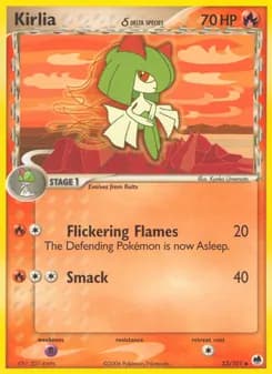 Kirlia δ — Dragon Frontiers — Uncommon
