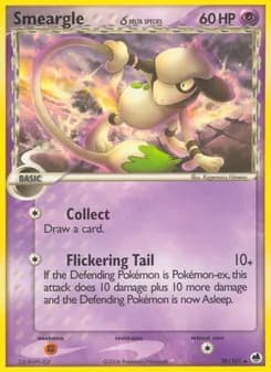 Smeargle δ — Dragon Frontiers — Uncommon