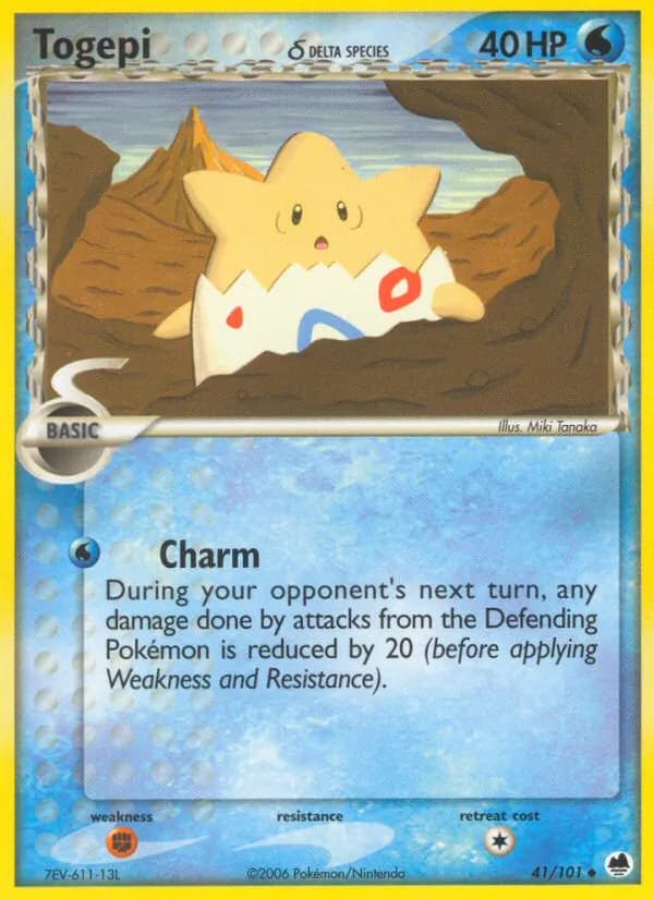 Togepi δ — Dragon Frontiers, Uncommon