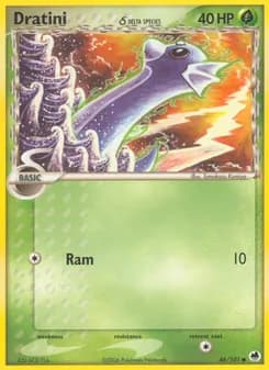 Dratini δ — Dragon Frontiers — Common