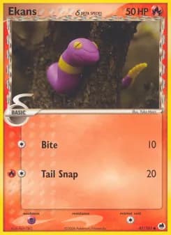 Ekans δ — Dragon Frontiers — Common