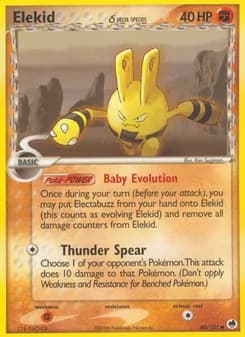 Elekid δ — Dragon Frontiers — Common