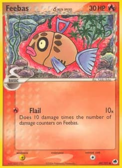 Feebas δ — Dragon Frontiers — Common