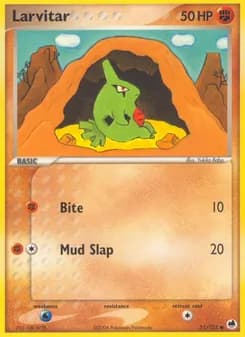 Larvitar — Dragon Frontiers — Common