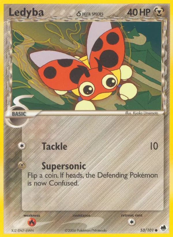 Ledyba δ — Dragon Frontiers, Common