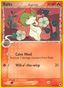 Ralts δ — Dragon Frontiers — Common