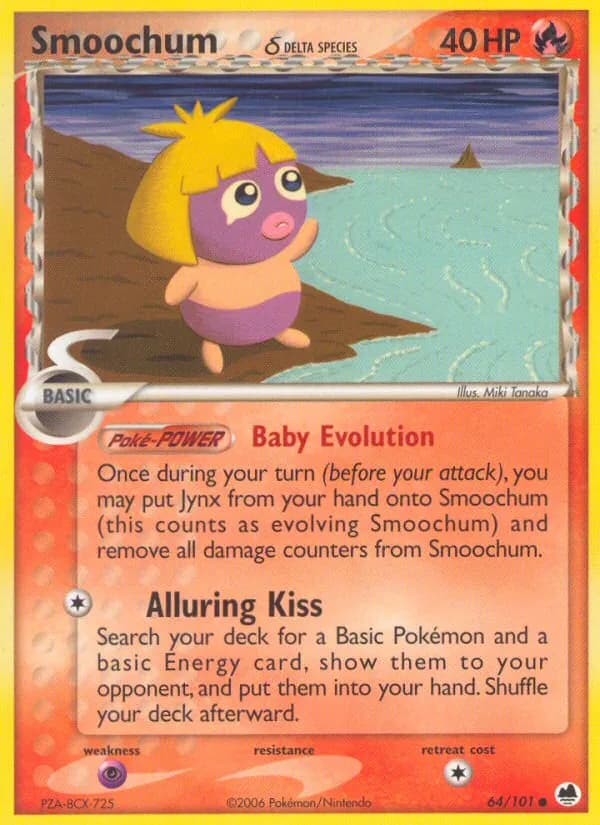 Smoochum δ — Dragon Frontiers, Common