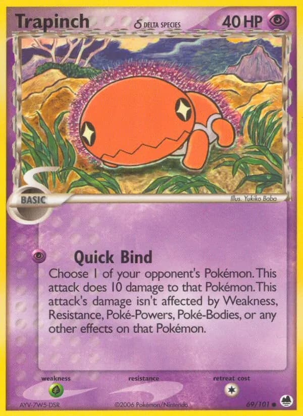 Trapinch δ — Dragon Frontiers, Common