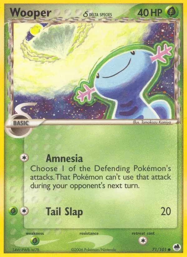 Wooper δ — Dragon Frontiers, Common