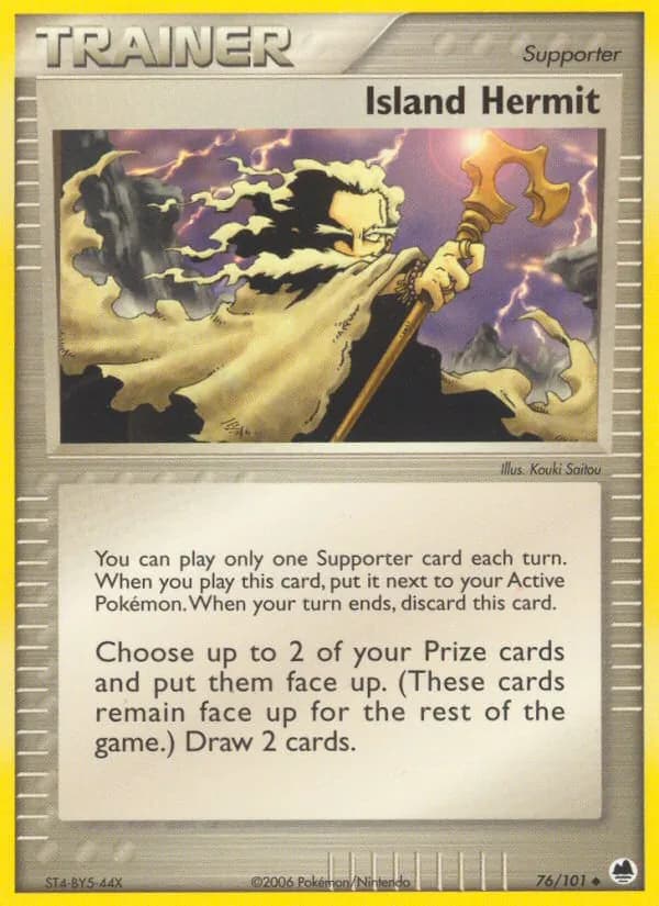 Island Hermit — Dragon Frontiers, Uncommon