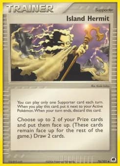 Island Hermit — Dragon Frontiers — Uncommon