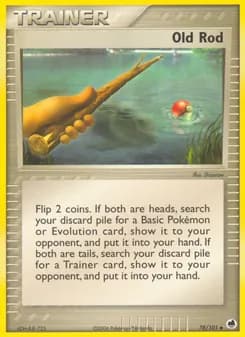Old Rod — Dragon Frontiers — Uncommon
