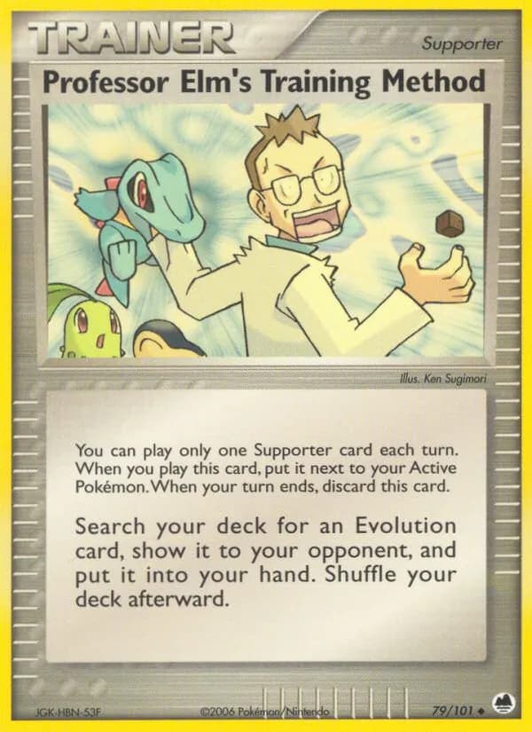 Professor Elm's Training Method — Dragon Frontiers, Uncommon