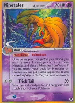 Ninetales δ — Dragon Frontiers — Rare