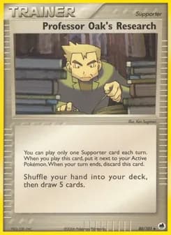 Professor Oak's Research — Dragon Frontiers — Uncommon