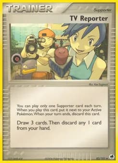 TV Reporter — Dragon Frontiers — Uncommon