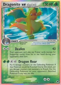 Dragonite ex δ — Dragon Frontiers — Rare