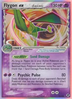 Flygon ex δ — Dragon Frontiers — Rare