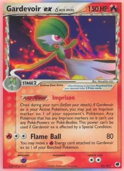 Gardevoir ex δ — Dragon Frontiers — Rare