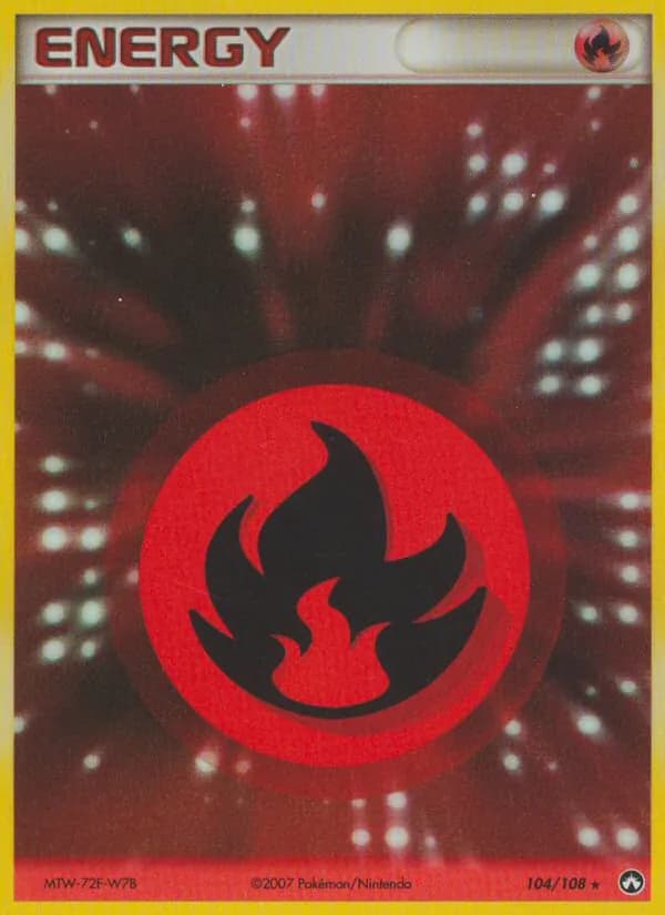 Fire Energy — Power Keepers, Rare