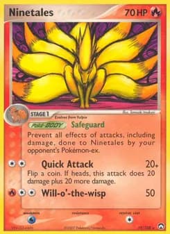 Ninetales — Power Keepers — Rare