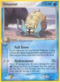 Omastar — Power Keepers — Rare