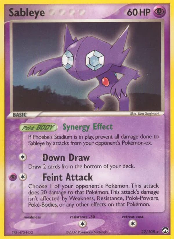Sableye — Power Keepers, Rare