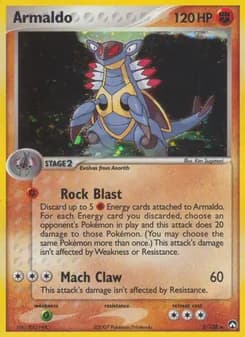 Armaldo — Power Keepers — Rare