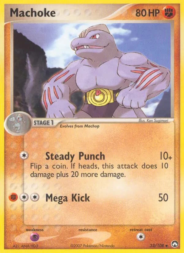 Machoke — Power Keepers, Uncommon