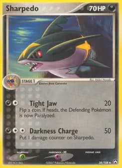 Sharpedo — Power Keepers — Uncommon