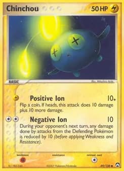 Chinchou — Power Keepers — Common