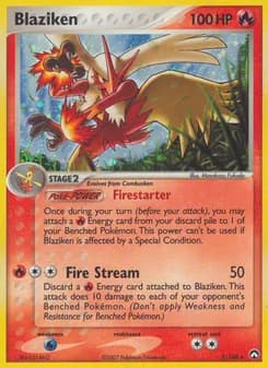 Blaziken — Power Keepers — Rare