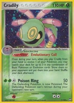Cradily — Power Keepers — Rare