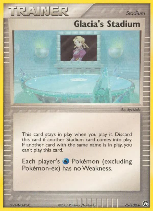 Glacia's Stadium — Power Keepers, Uncommon