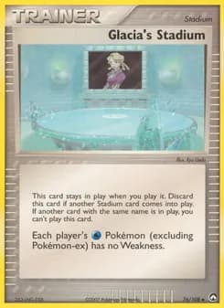 Glacia's Stadium — Power Keepers — Uncommon