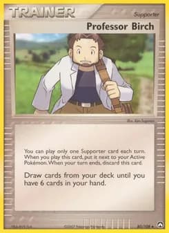 Professor Birch — Power Keepers — Uncommon
