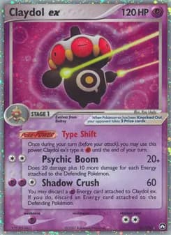 Claydol ex — Power Keepers — Rare