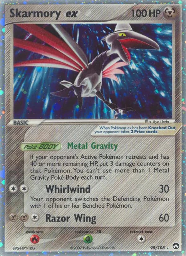 Skarmory ex — Power Keepers, Rare