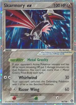Skarmory ex — Power Keepers — Rare