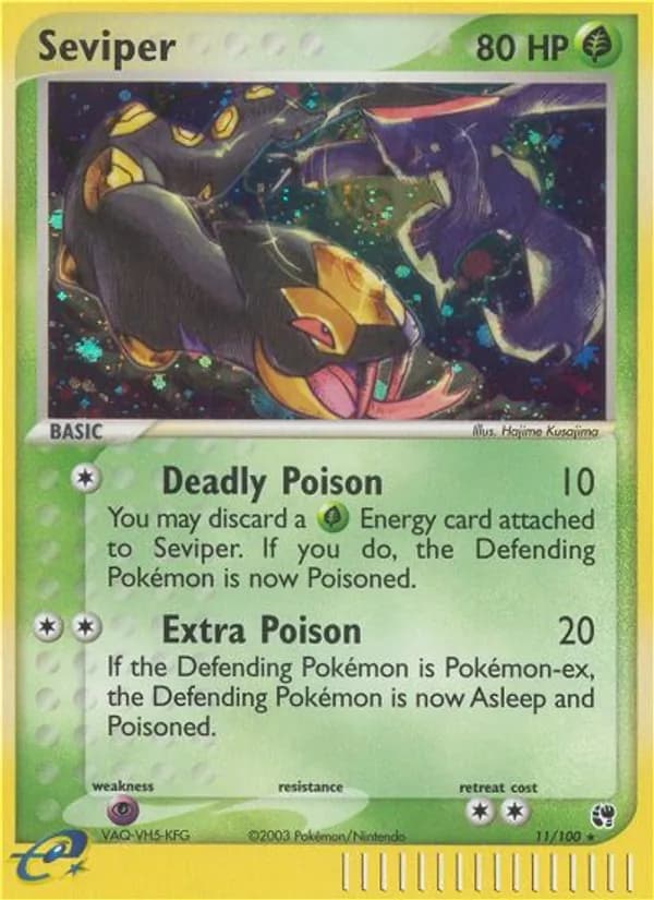 Seviper — Sandstorm, Rare
