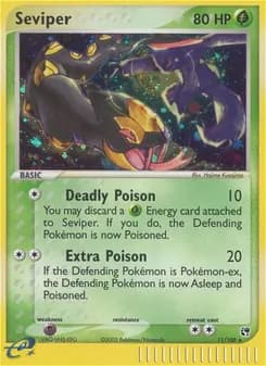 Seviper — Sandstorm — Rare