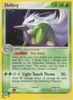 Shiftry — Sandstorm — Rare