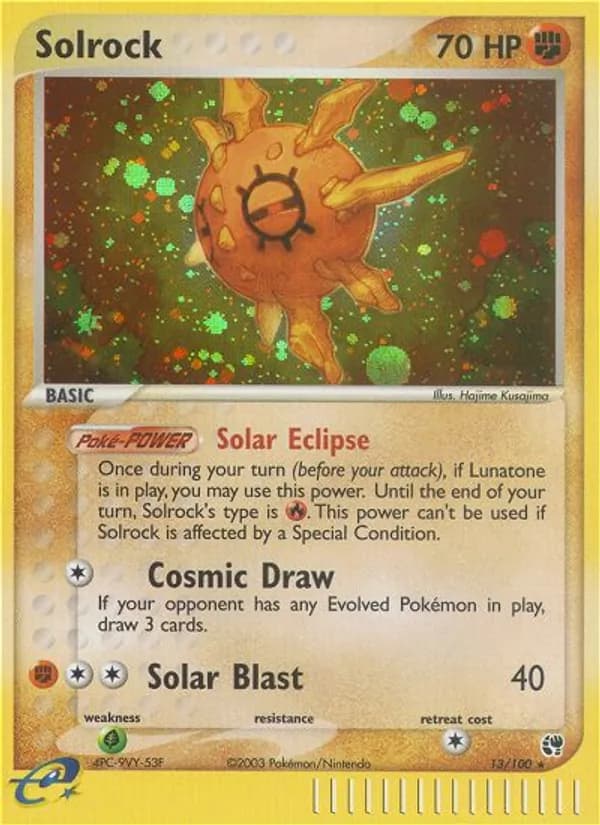 Solrock — Sandstorm, Rare