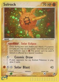 Solrock — Sandstorm — Rare