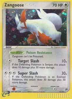 Zangoose — Sandstorm — Rare