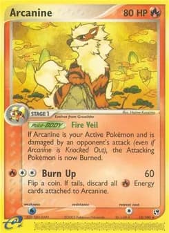 Arcanine — Sandstorm — Rare