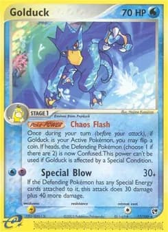 Golduck — Sandstorm — Rare