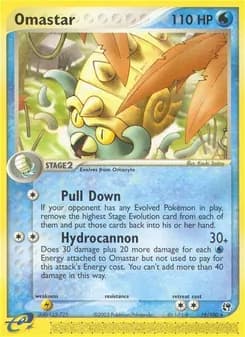 Omastar — Sandstorm — Rare