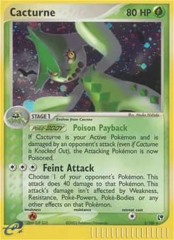 Cacturne — Sandstorm — Rare