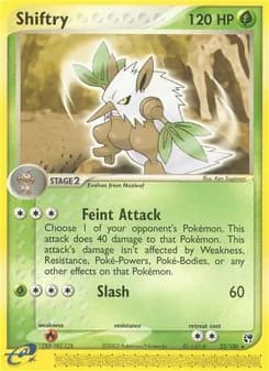 Shiftry — Sandstorm — Rare